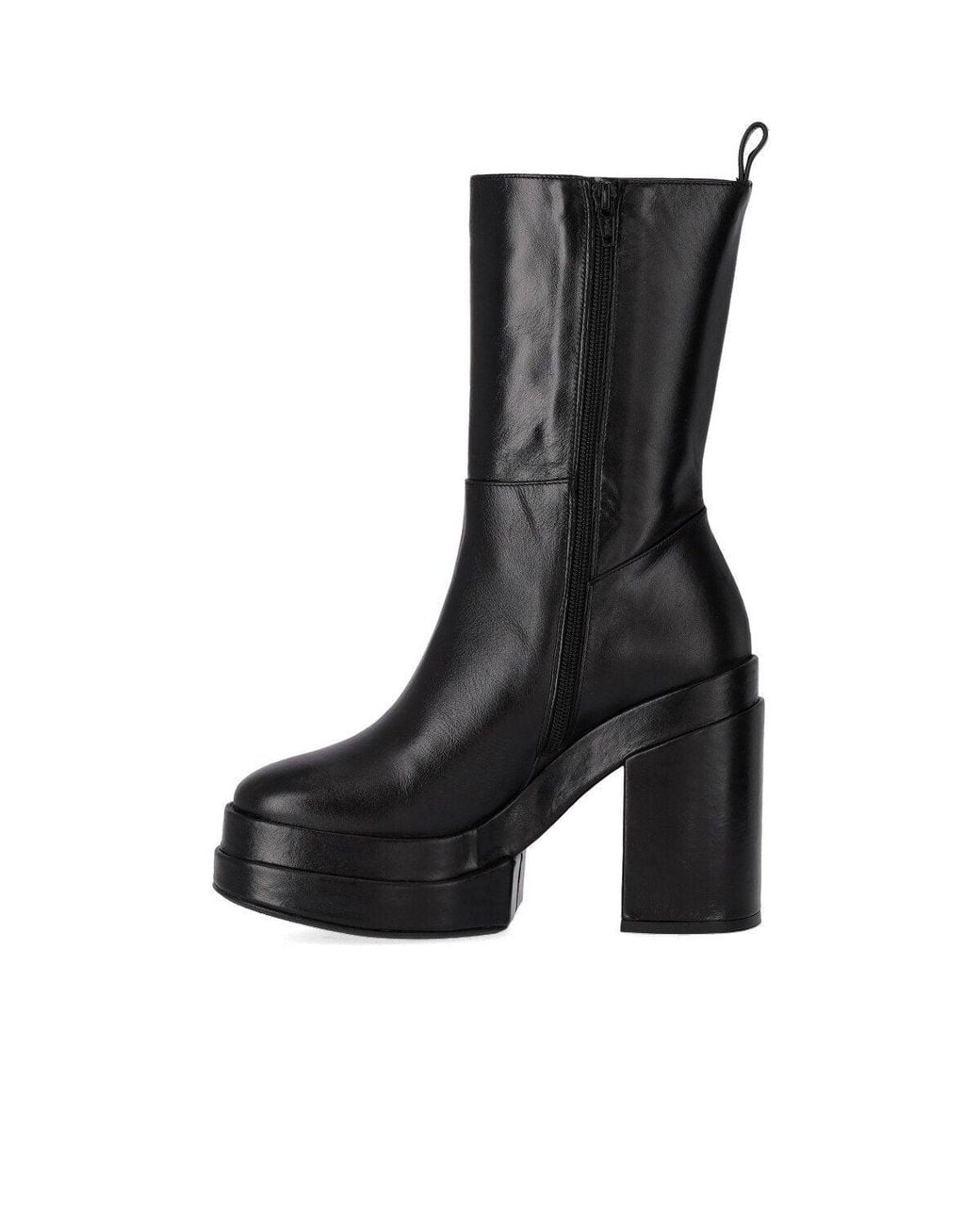Paloma Barceló Black Eros Heeled Ankle Boot