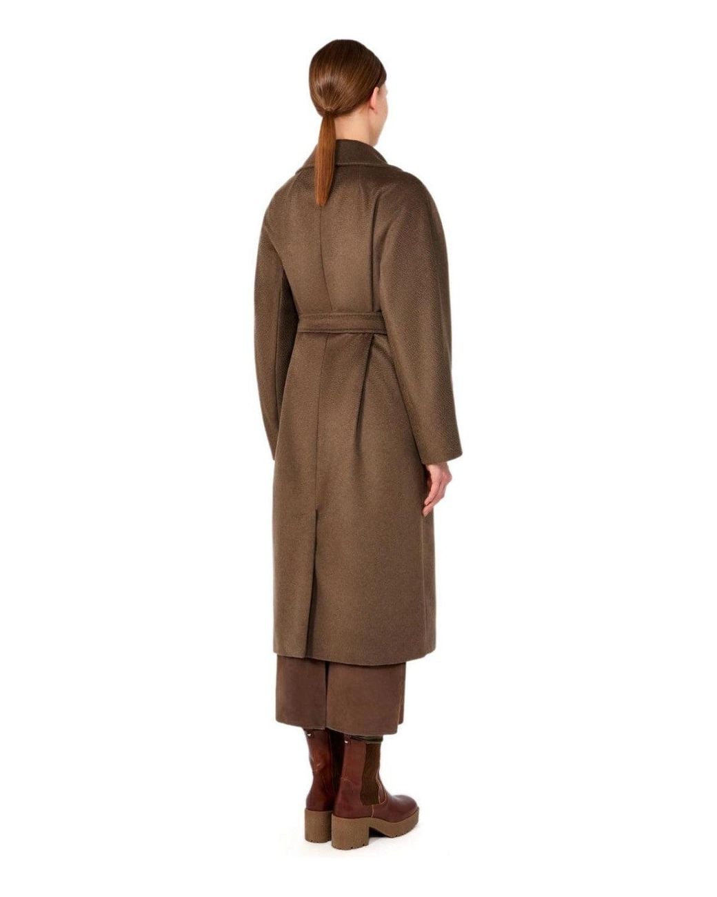 Weekend by Maxmara Brown Coat Resina