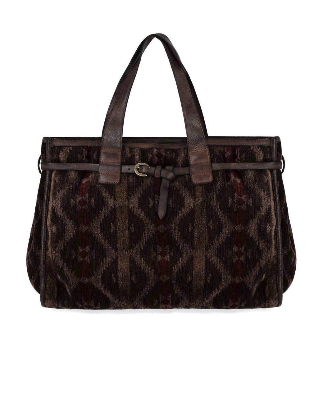 Campomaggi Black Patrizia Shopping Bag