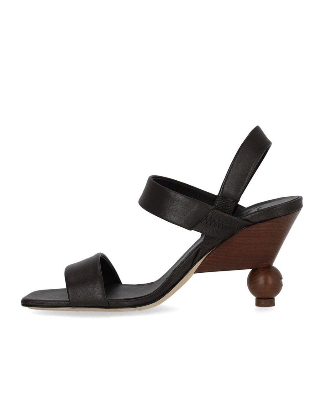 Weekend by Maxmara Black Affetto Ebony Heeled Sandal