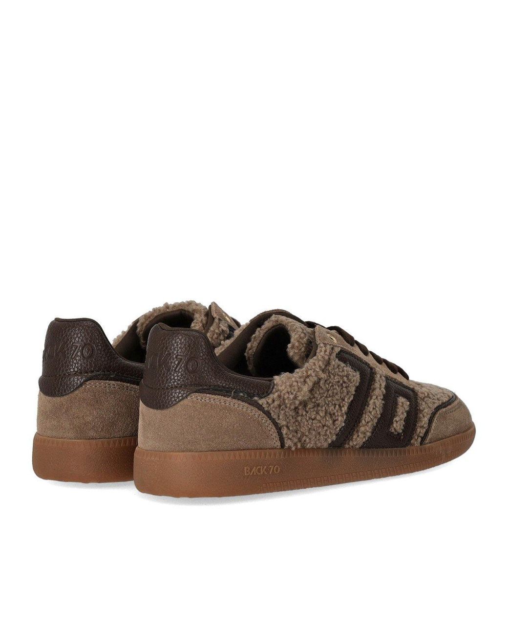 Back70 Brown Teddy Taupe Sneaker