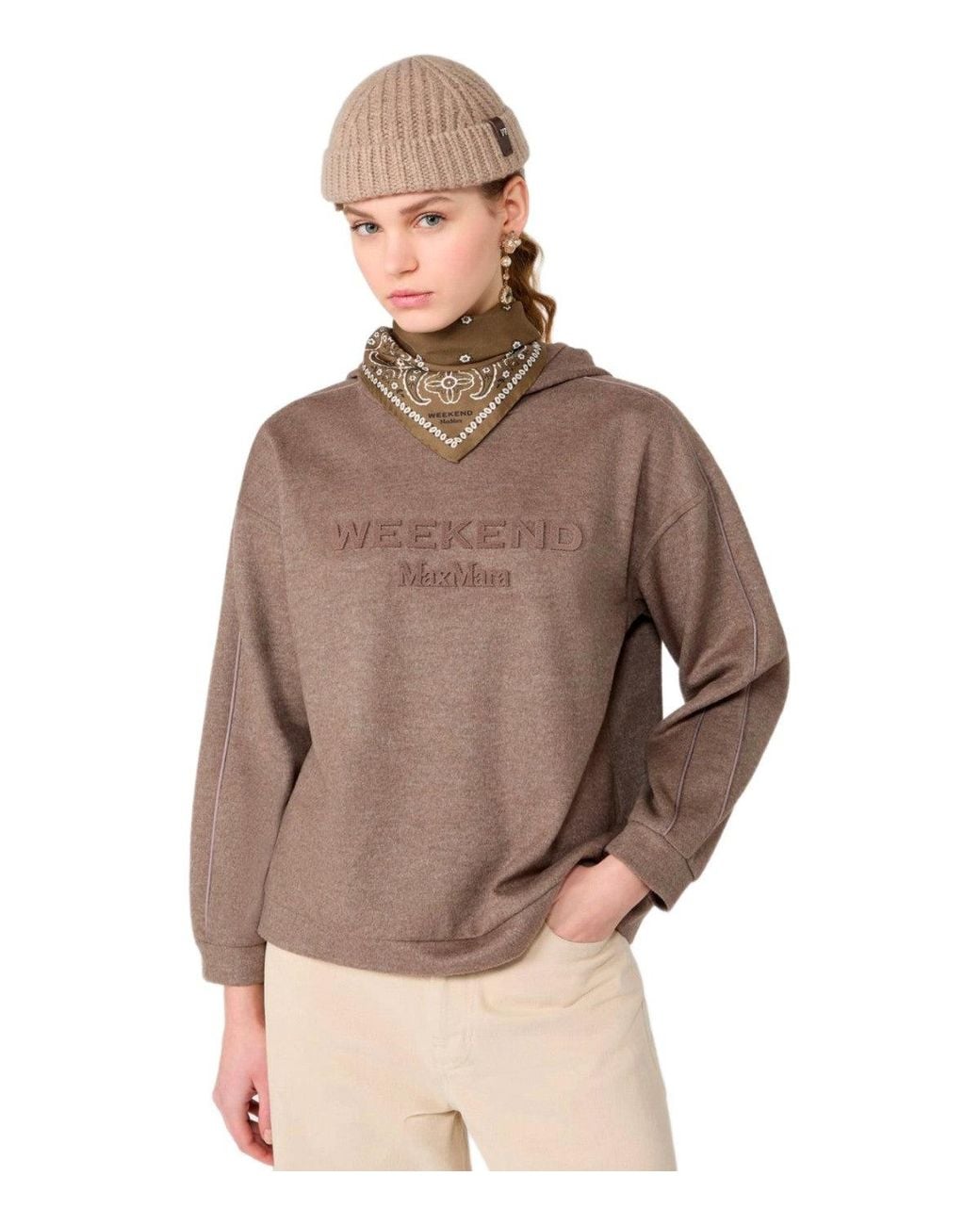 Weekend by Maxmara Brown Vetrino Sweatshirt