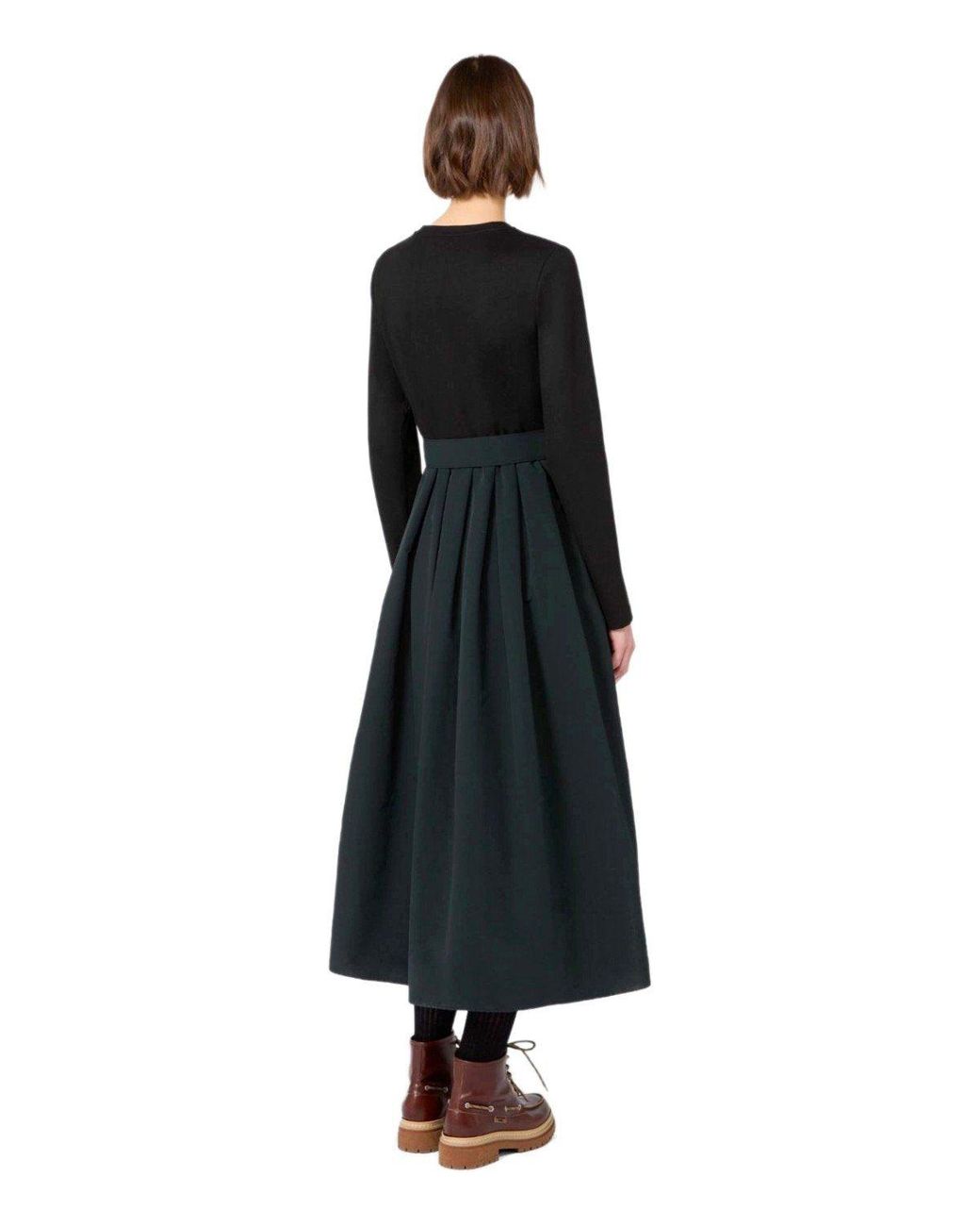 Weekend by Maxmara Black Carioca Dress