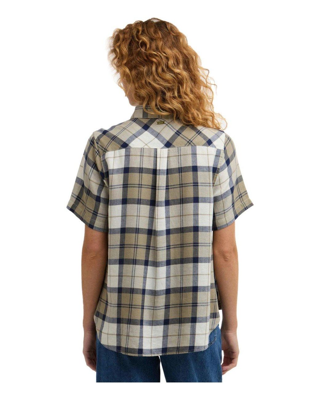 Barbour Gray Fern Shiirt