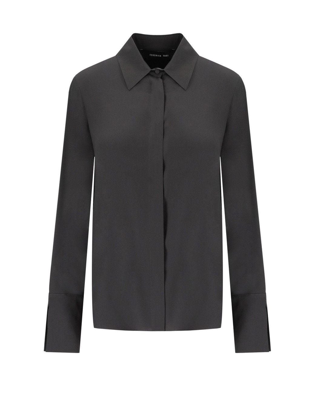 FEDERICA TOSI Black Dark Shirt