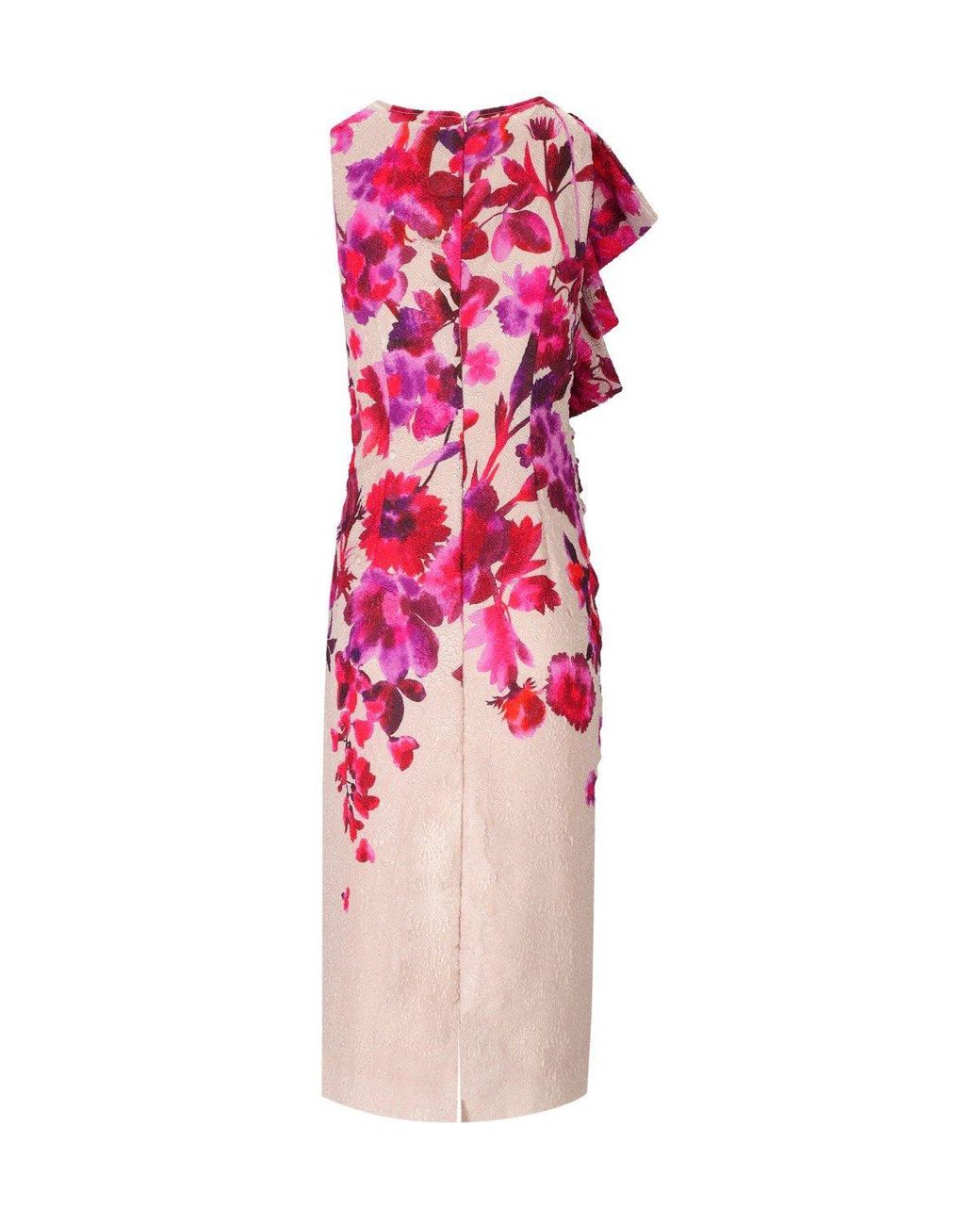 Essentiel Antwerp Pink Hayleigh Midi Dress