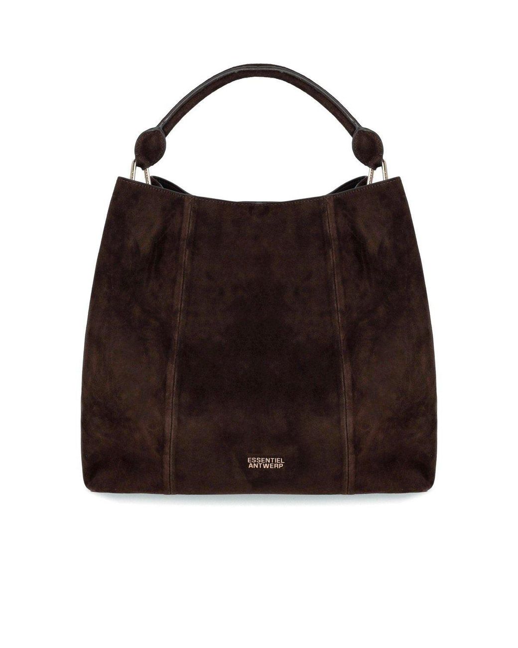 Essentiel Antwerp Brown Kroon Shoulder Bag
