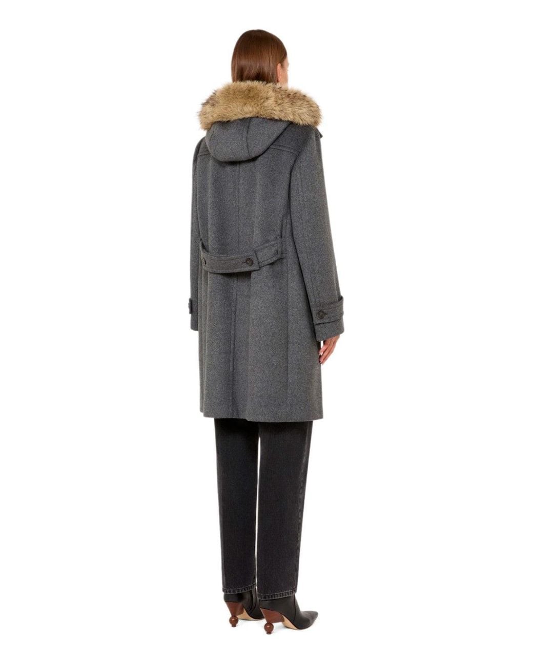 Weekend by Maxmara Gray Coat Epica