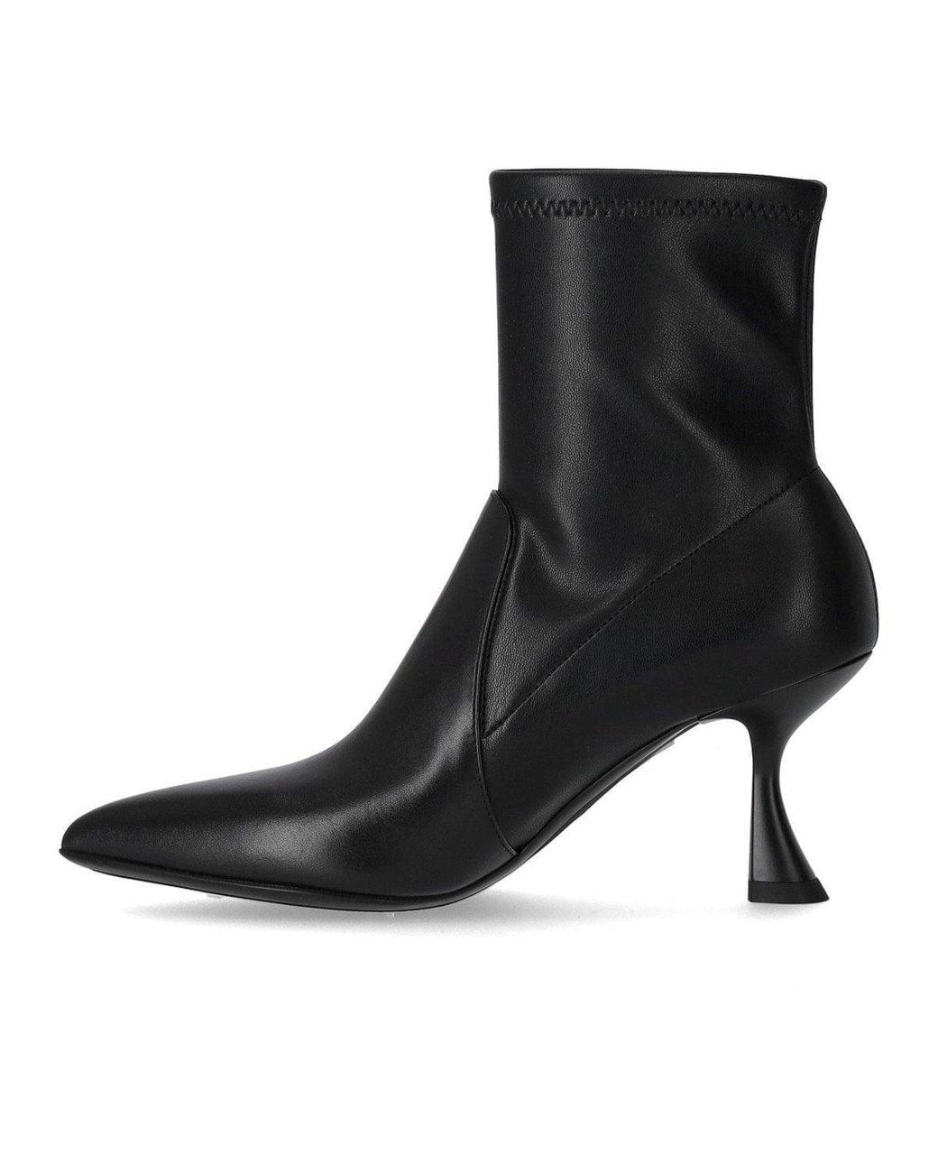 Sergio Levantesi Black Junny Heeled Ankle Boot
