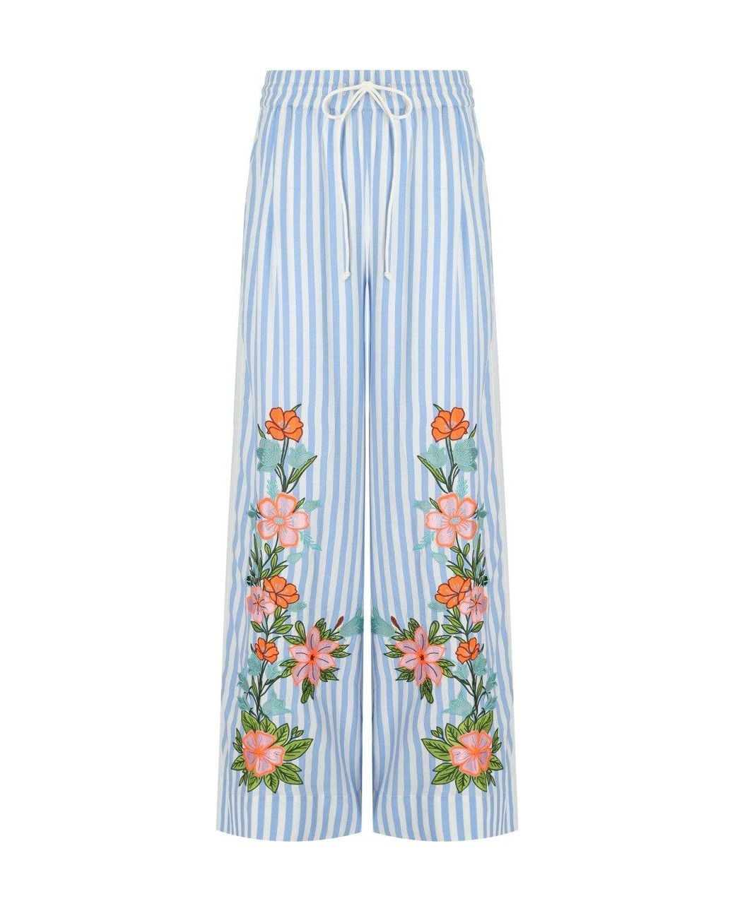 Essentiel Antwerp Blue Hevon2 And Light Pants