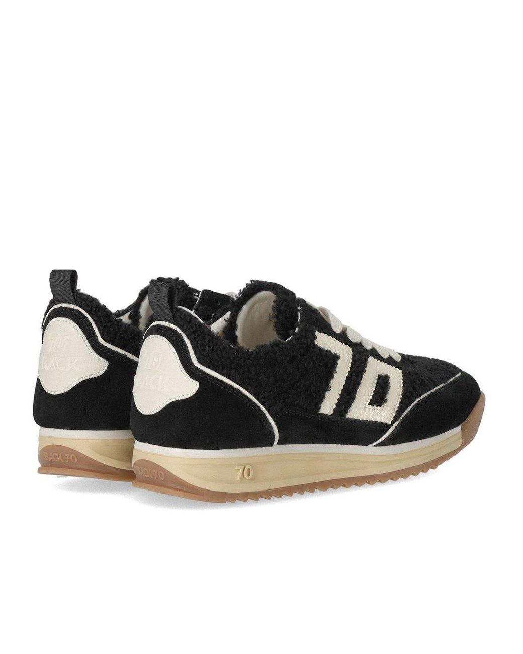 Sneaker Jogger Nera di Back70 in Black