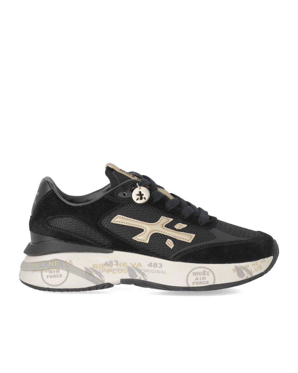 Premiata Black Moerund 7799 Sneaker