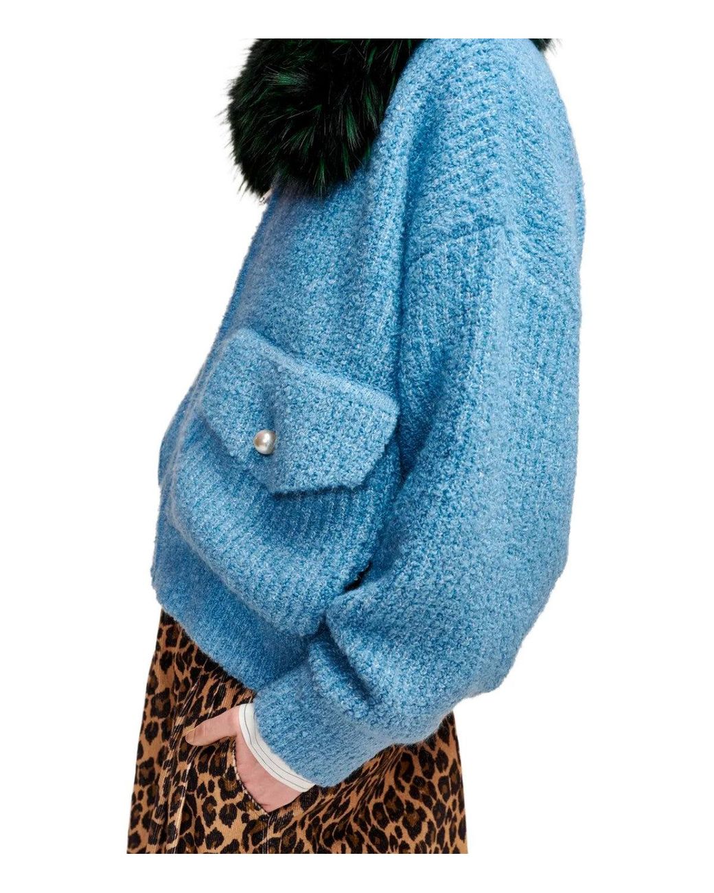 Essentiel Antwerp Blue Kanada Jacket