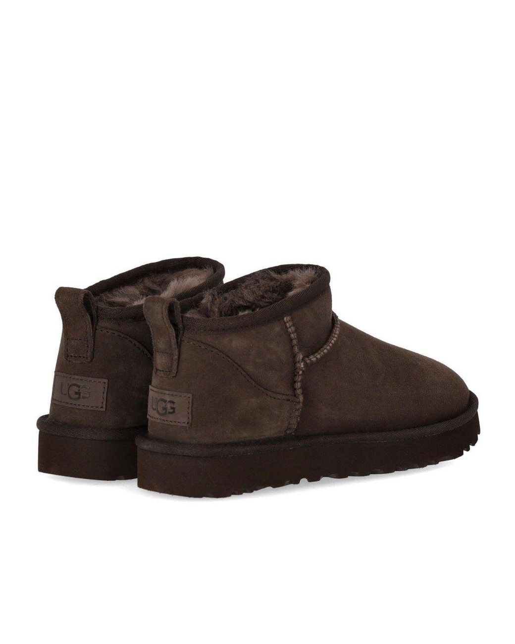 Ugg Brown Classic Ultra Mini Dust Cocoa Boot