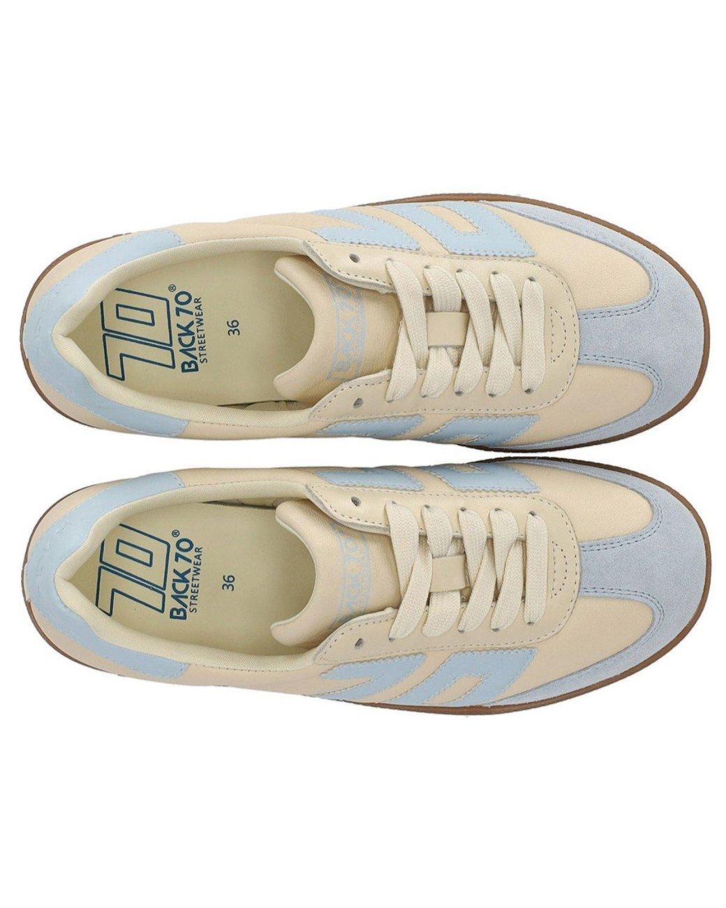 Back70 White Cloud Sky Sneaker