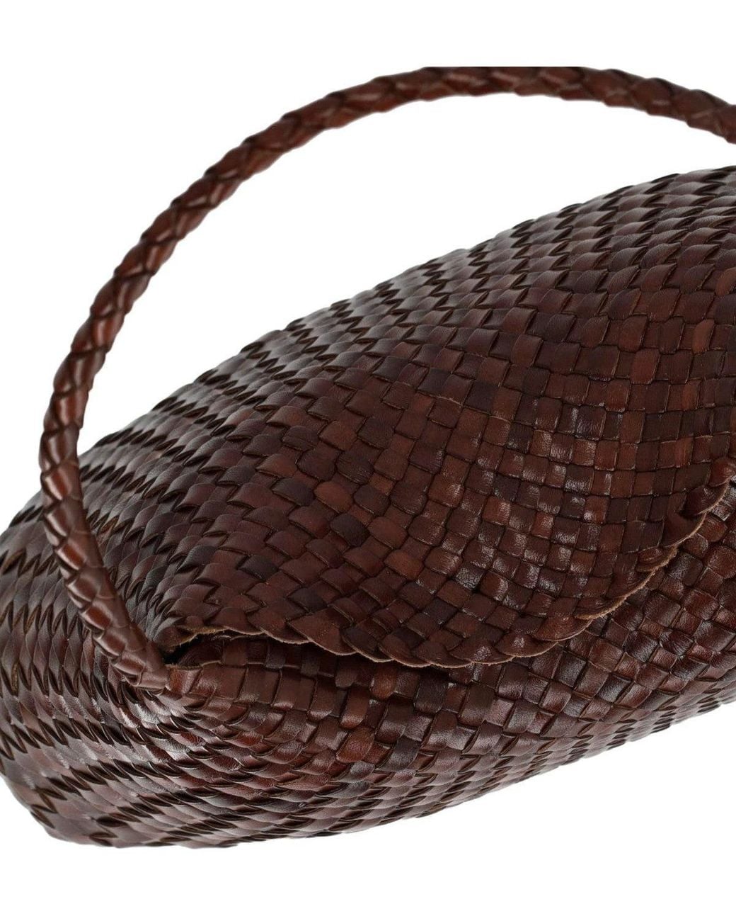 Dragon Diffusion Brown Santa Maria Shoulder Bag