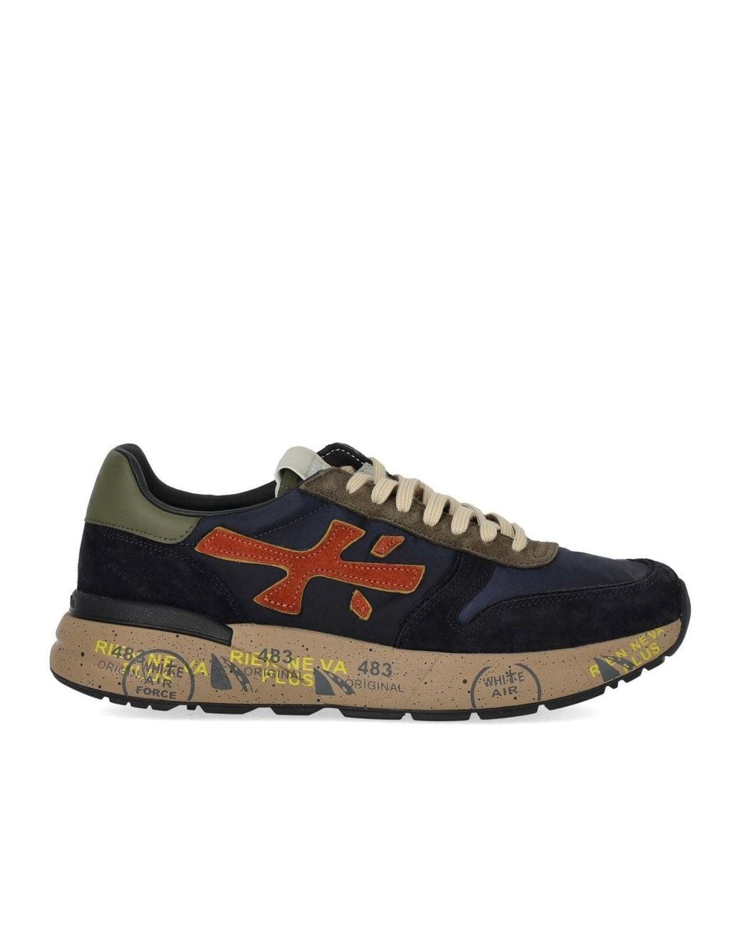 Premiata Black Sneaker Mick7721 for men
