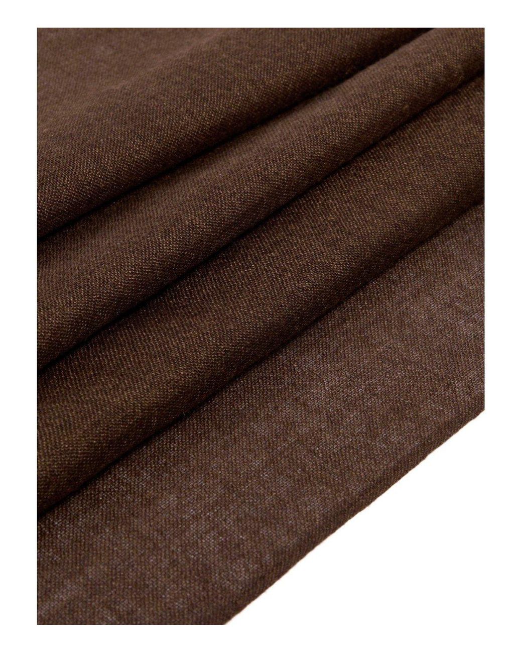 Weekend by Maxmara Brown Rauche Scarf