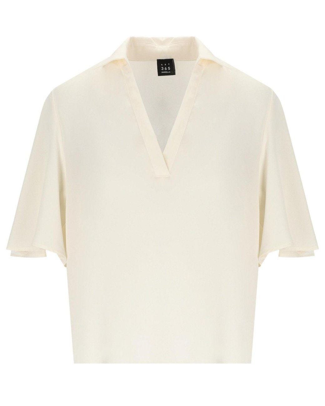 Marella White Pancia Blouse
