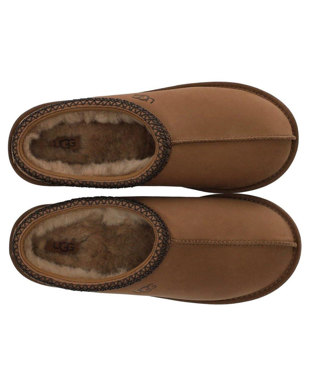Ugg Brown Tasman Ii Nubuck Dark Chestnut Slipper for men
