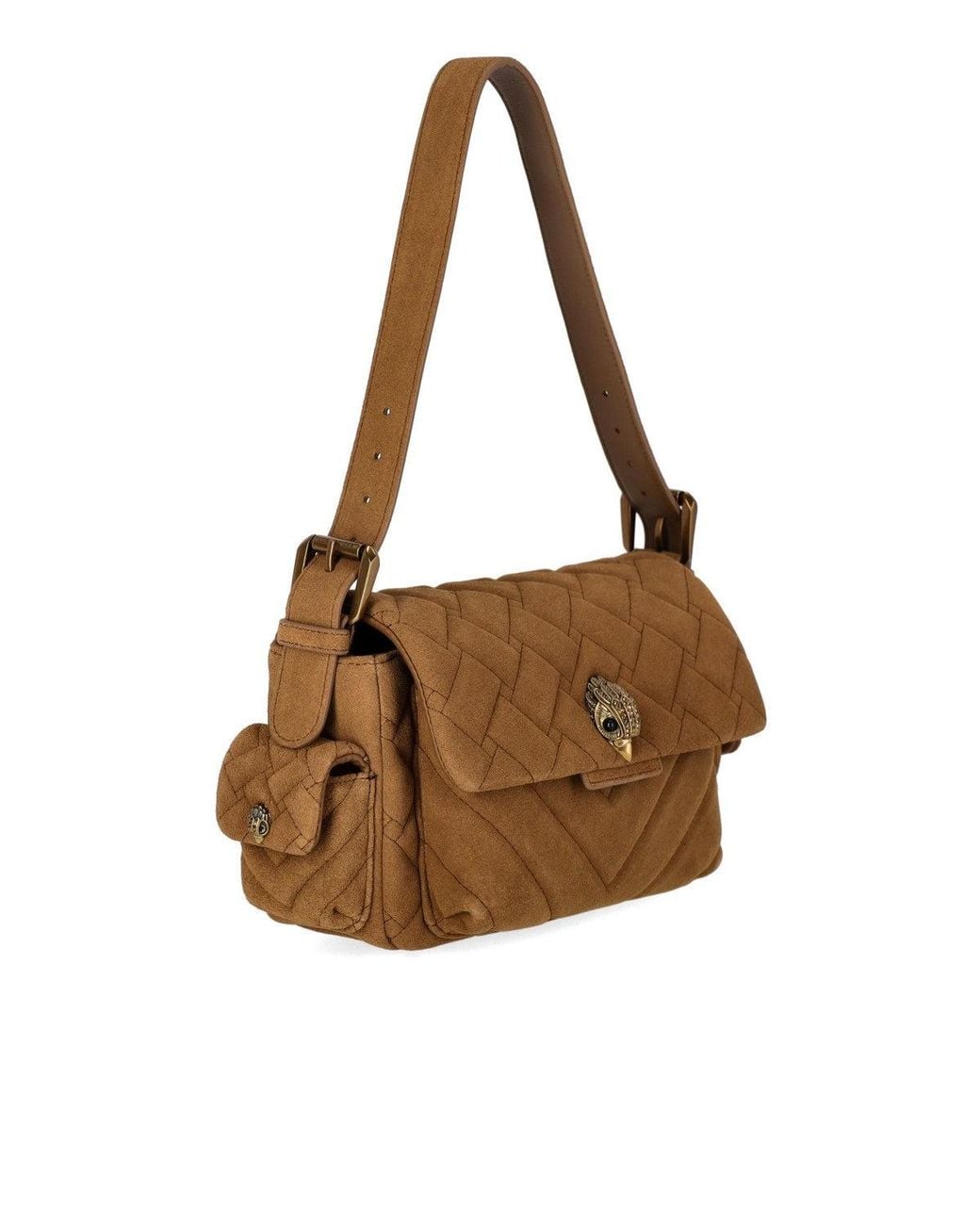 Kurt Geiger Brown Kensington Shoulder Bag