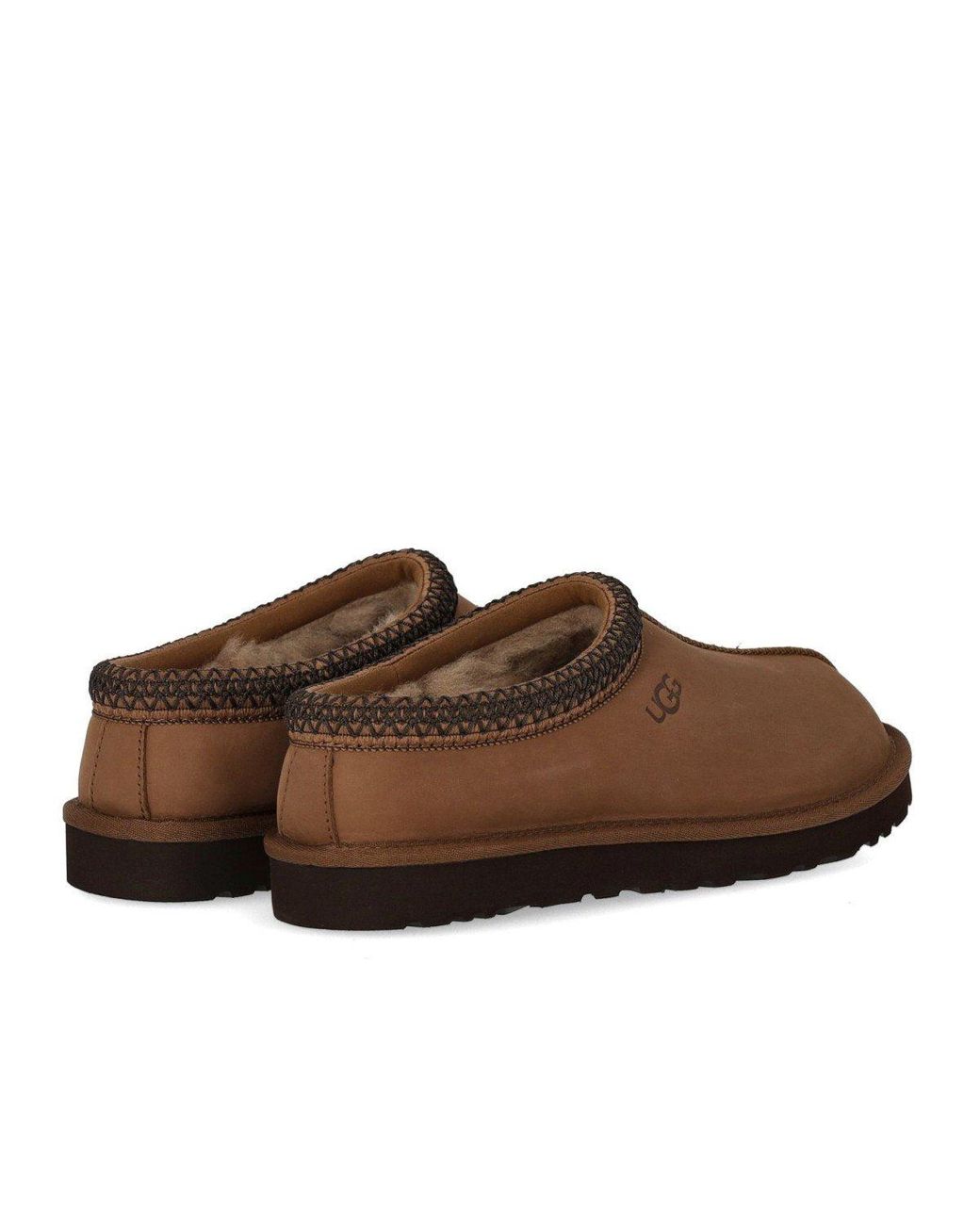 Ugg Brown Tasman Ii Nubuck Dark Chestnut Slipper for men