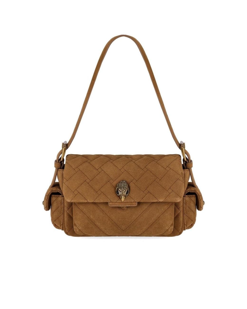Kurt Geiger Brown Kensington Shoulder Bag