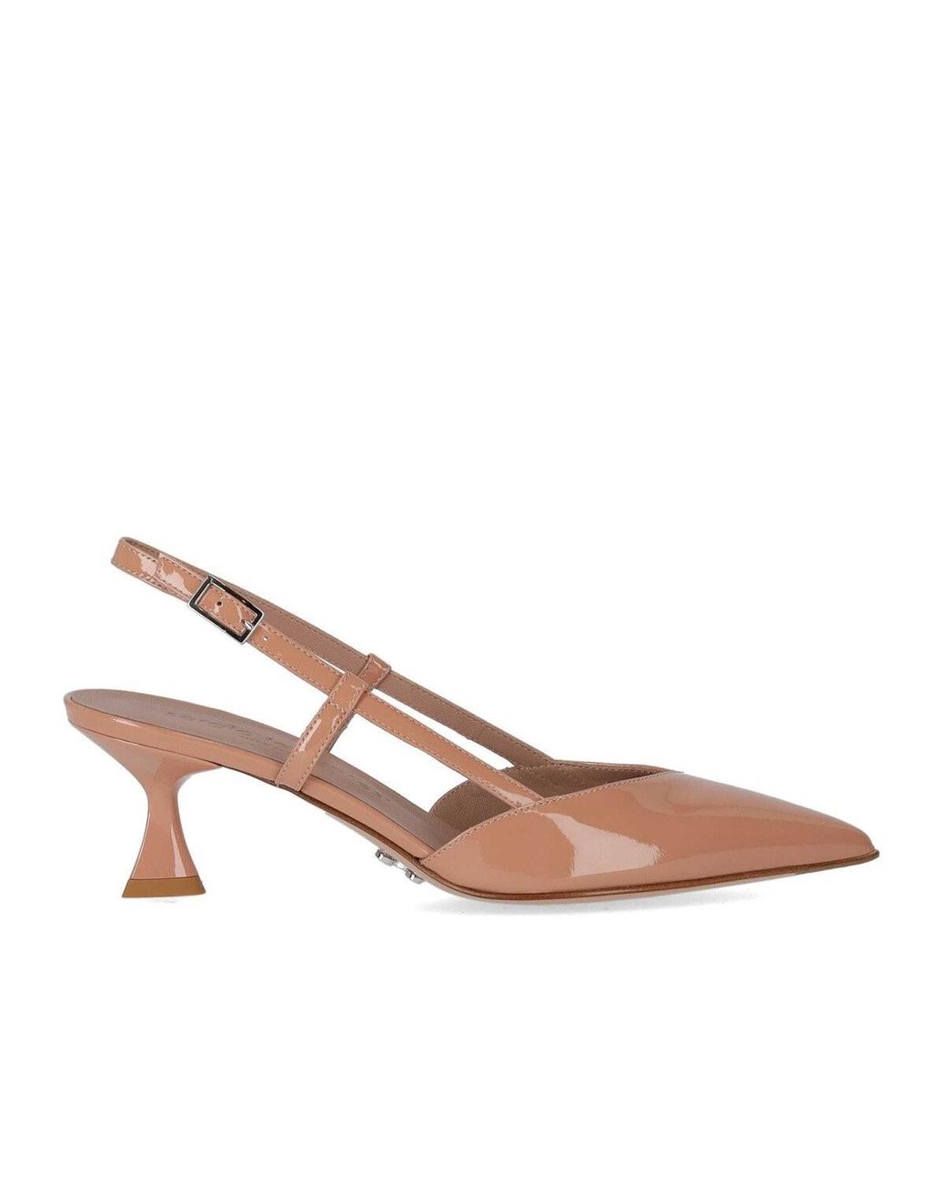 Nude slingback shop pumps