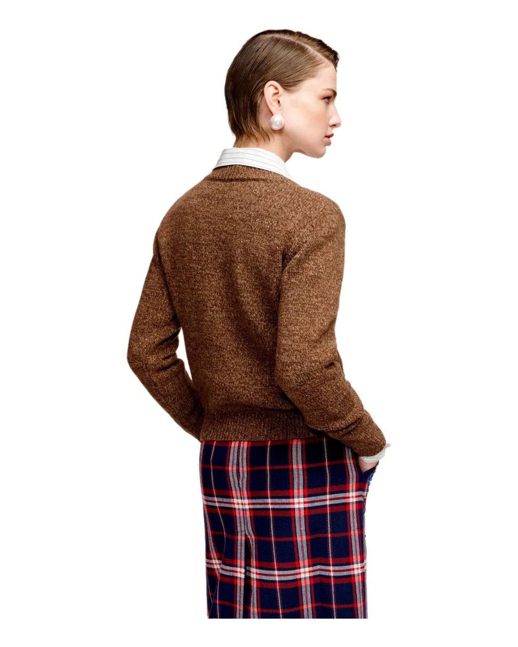 Essentiel Antwerp Red Korine Wool Sweater