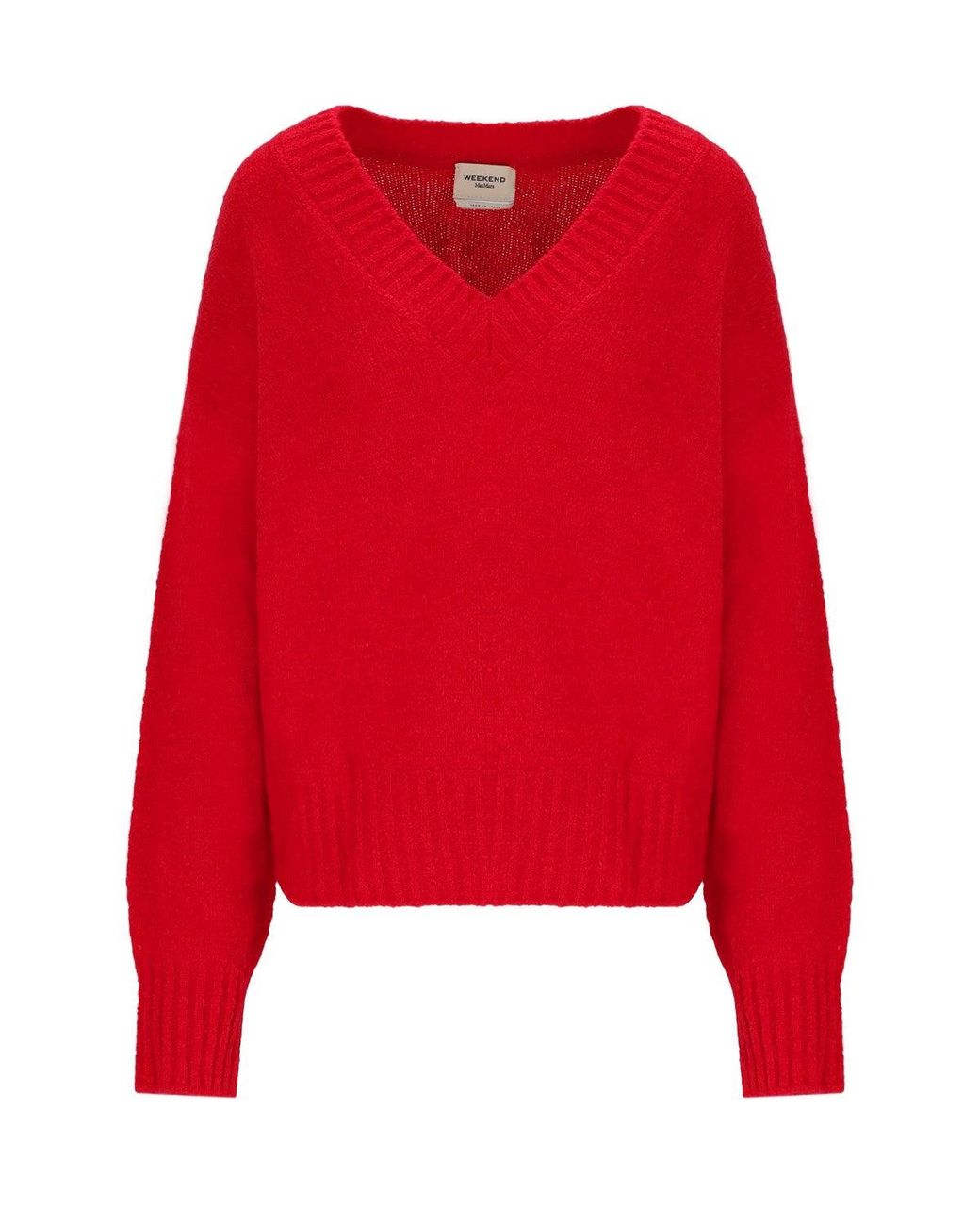 Weekend by Maxmara Red Sweater Visita