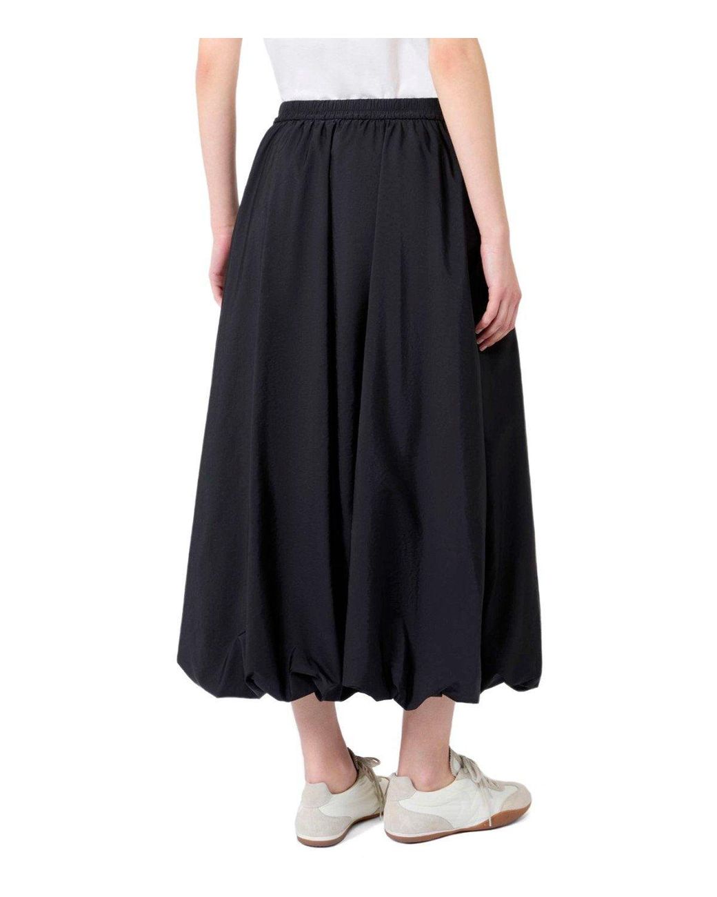 Weekend by Maxmara Black Ciurma Balloon Skirt
