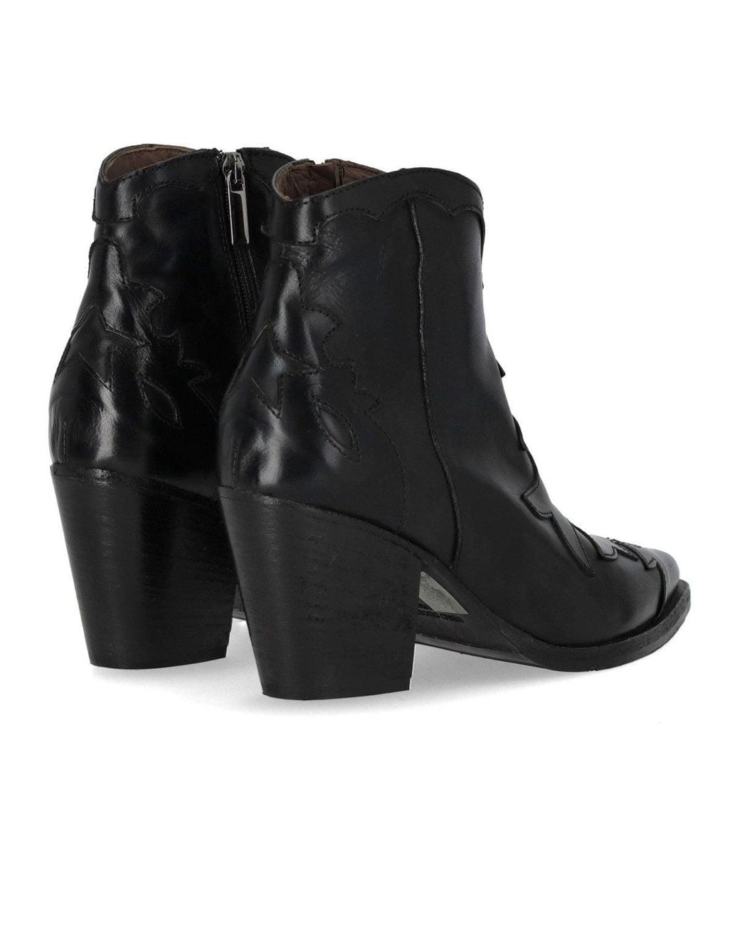 Duccio Del Duca Black Ankle Boot