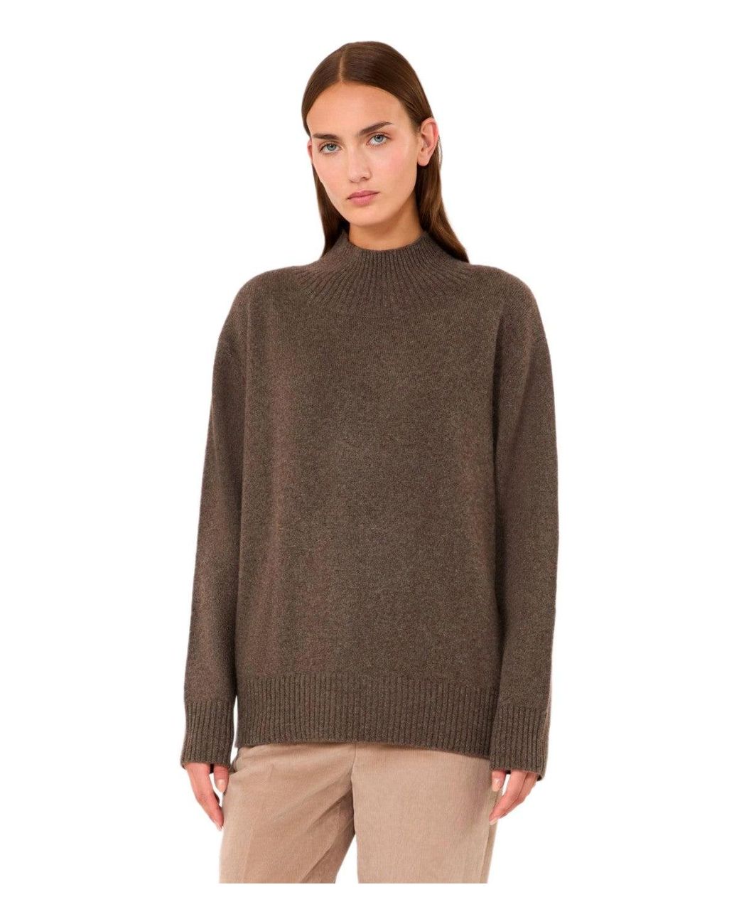 Weekend by Maxmara Gray Sweater Elegia