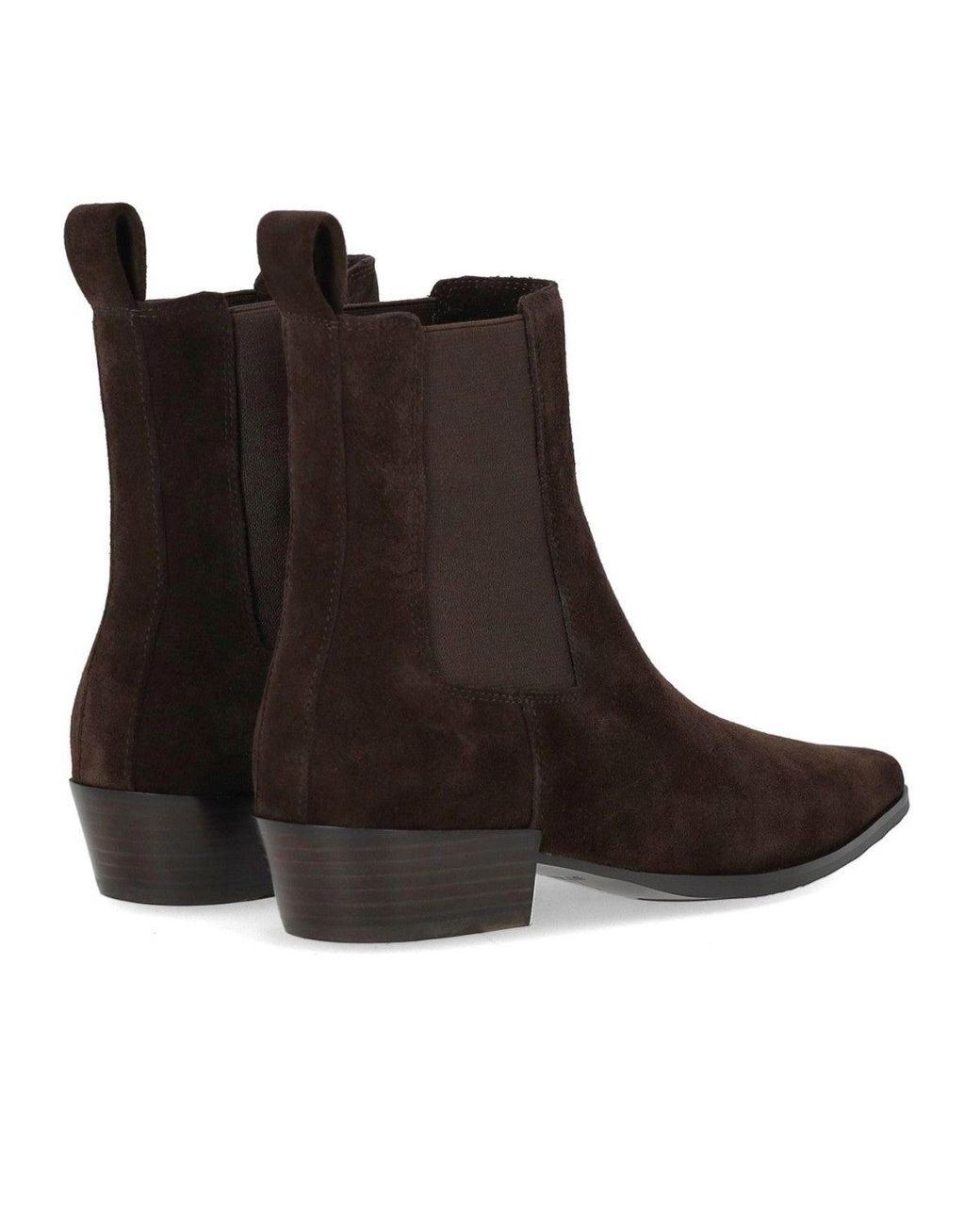 Strategia Brown Velour Suede Ankle Boot