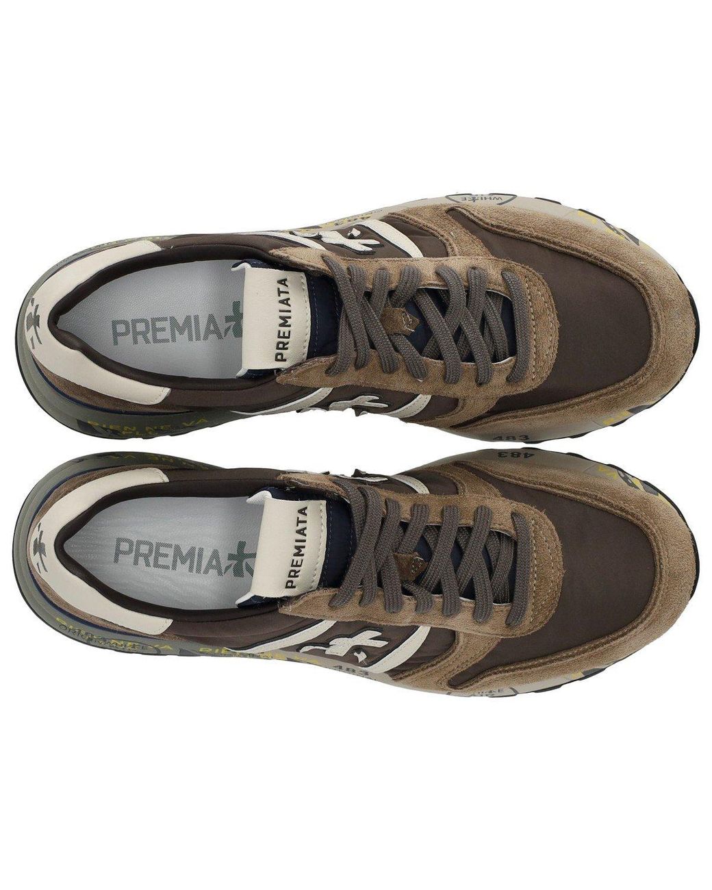 Premiata Brown Lander 7704 Sneaker for men