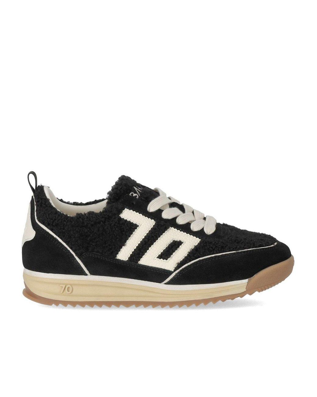 Sneaker Jogger Nera di Back70 in Black