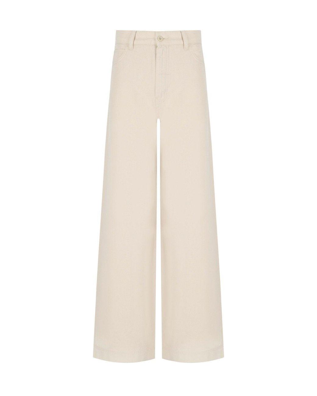 Weekend by Maxmara White Canneti Ecru Jeans