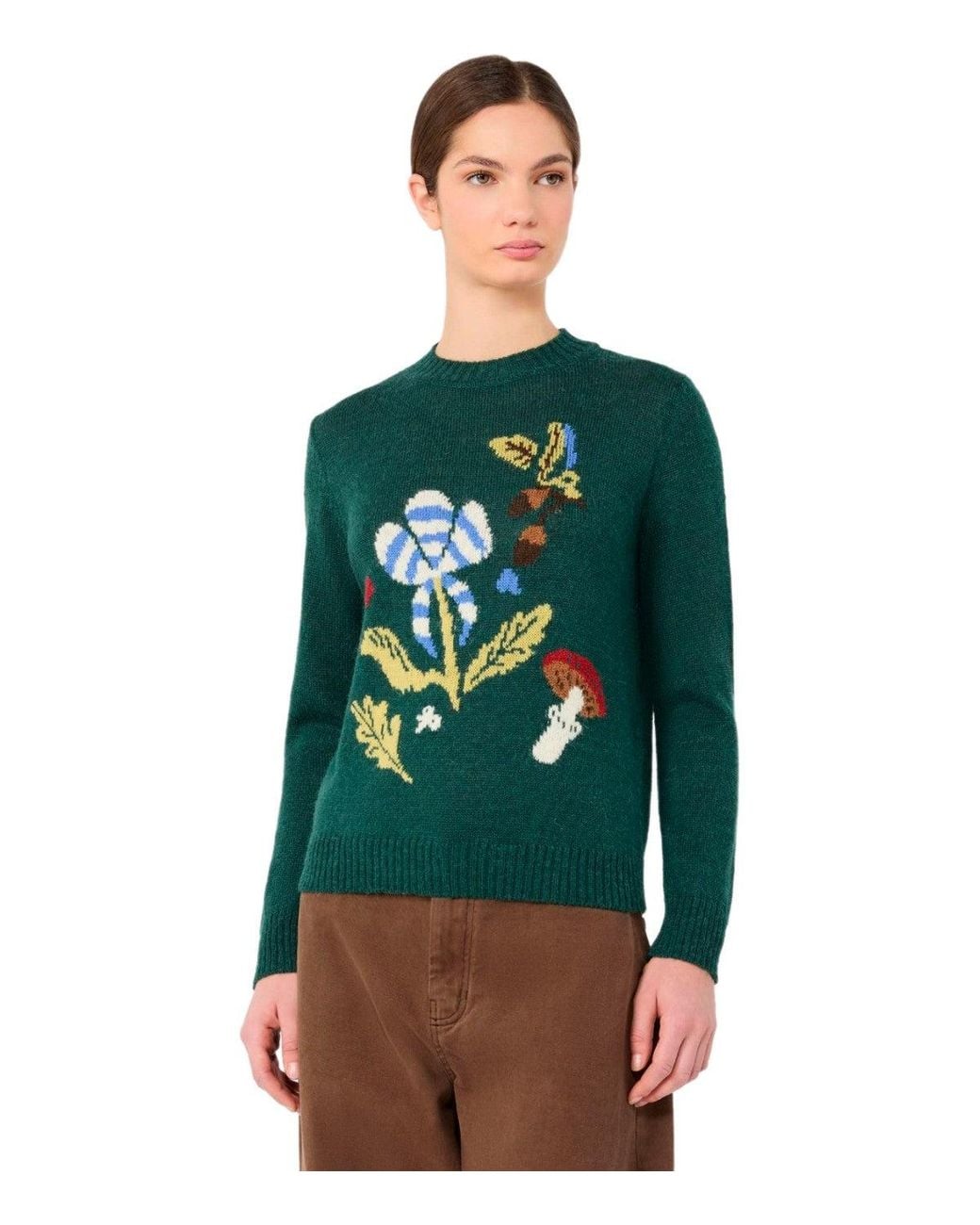 Weekend by Maxmara Green Sweater Nitra