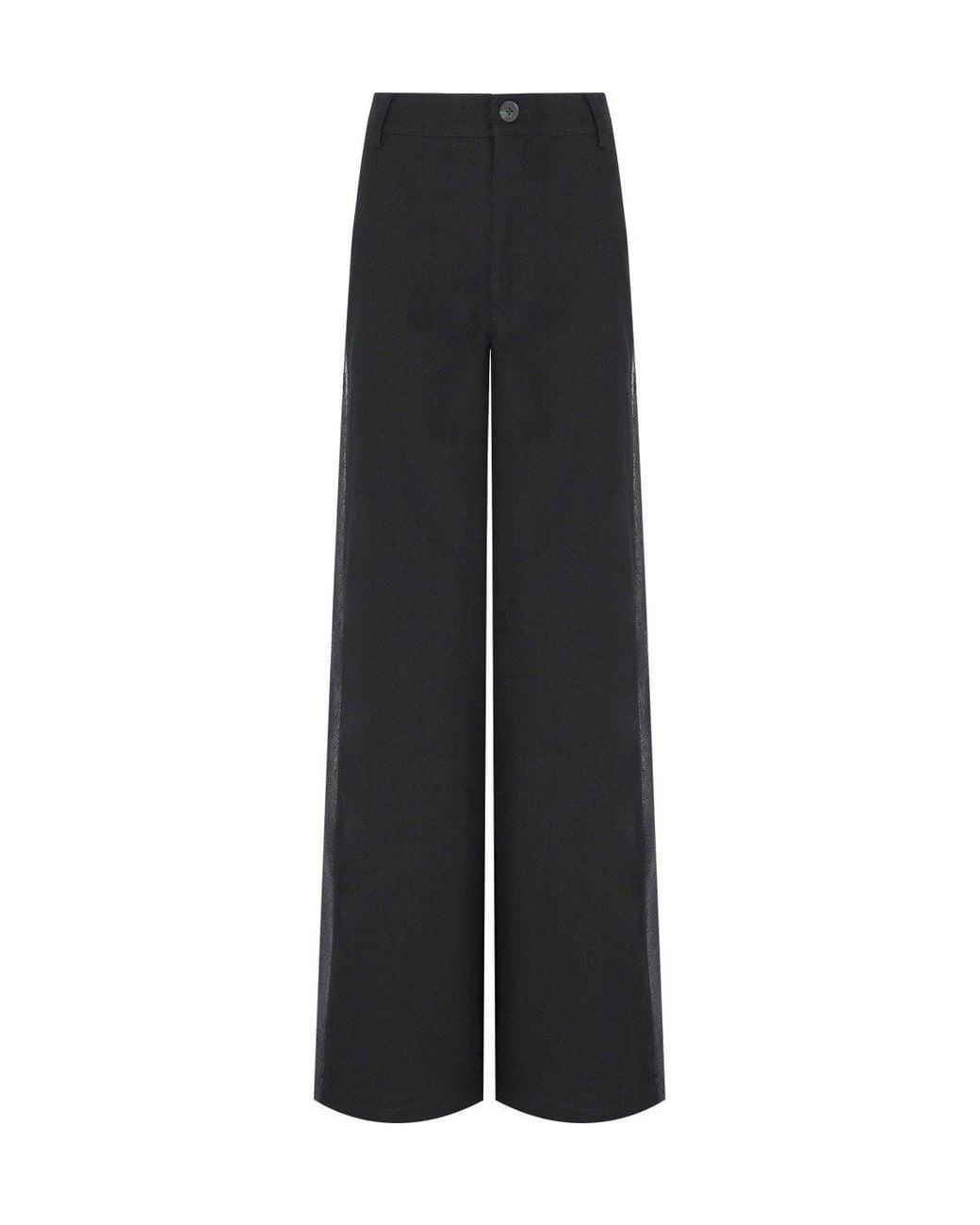 Essentiel Antwerp Black Gorror Wide Leg Pants