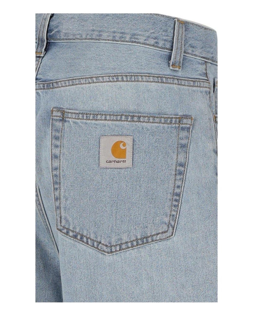 Carhartt Blue Landon Bermuda Shorts for men