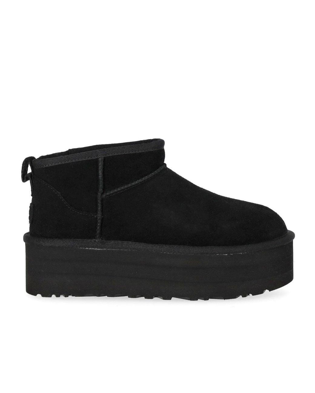 Ugg Black Boot Classic Ultra Mini Platform