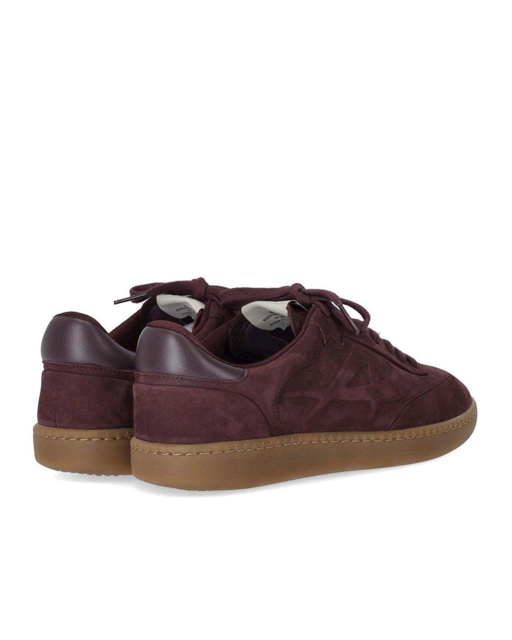 Ash Brown Siena Burgundy Sneaker