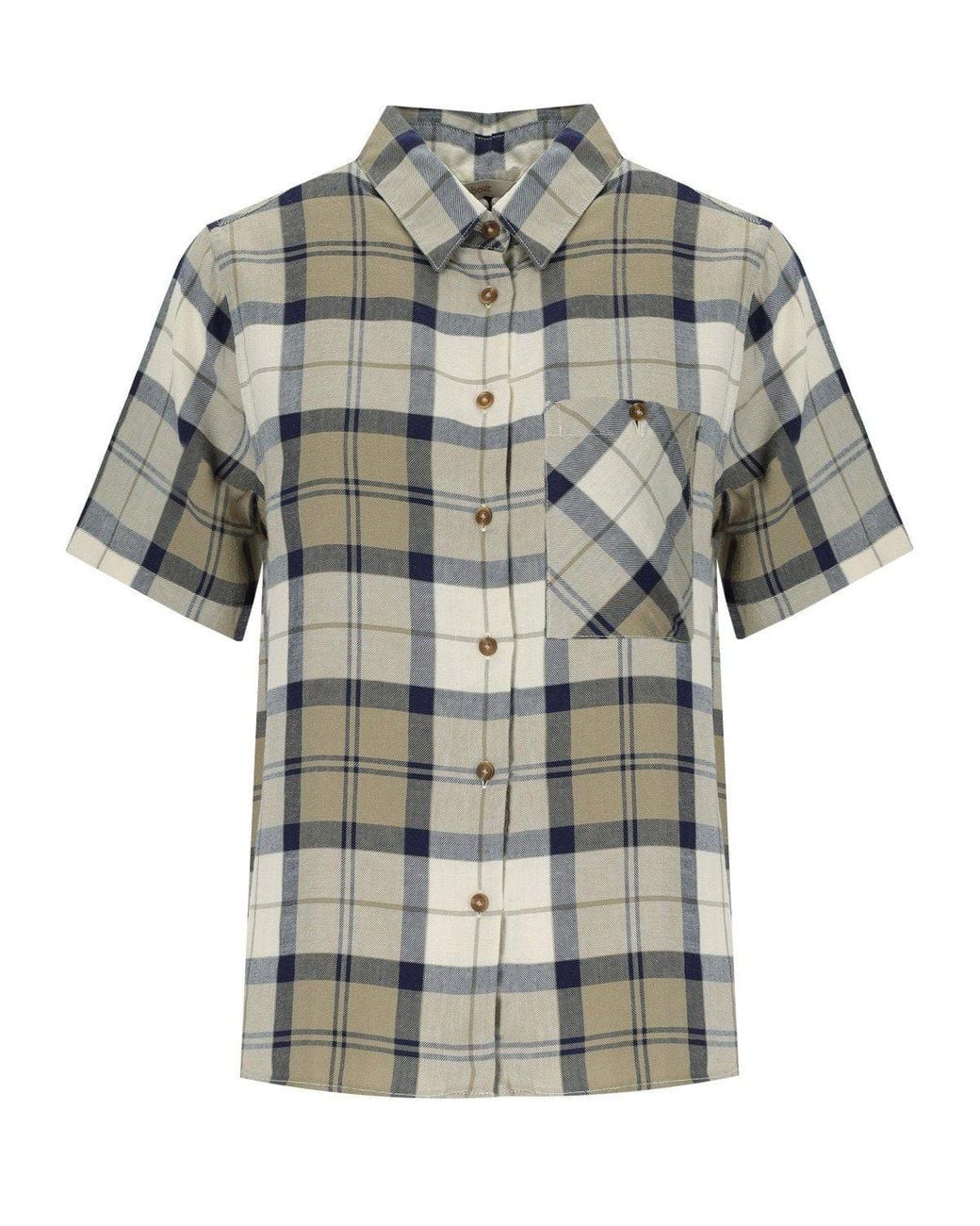 Barbour Gray Fern Shiirt