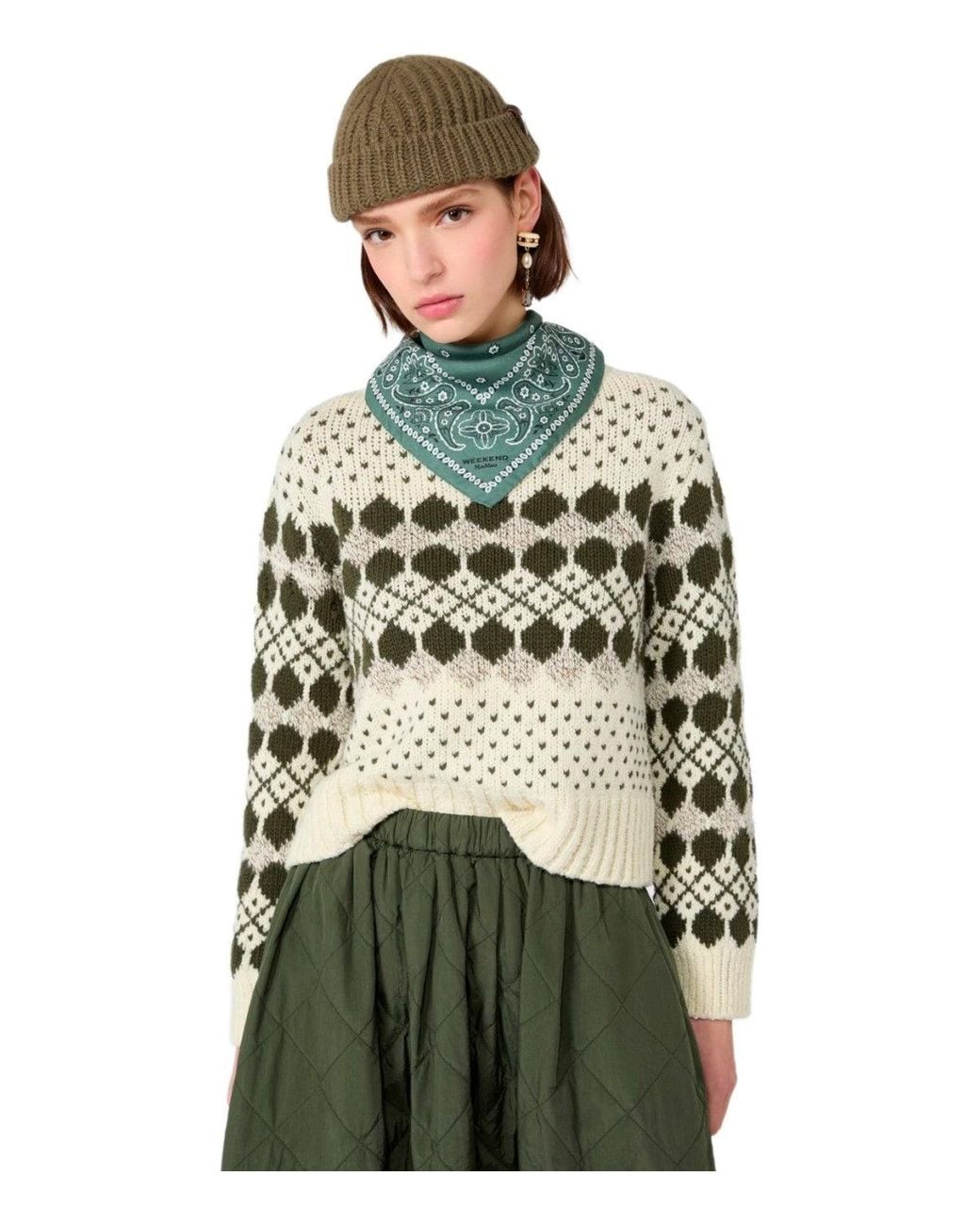 Weekend by Maxmara Natural Sweater Ranch