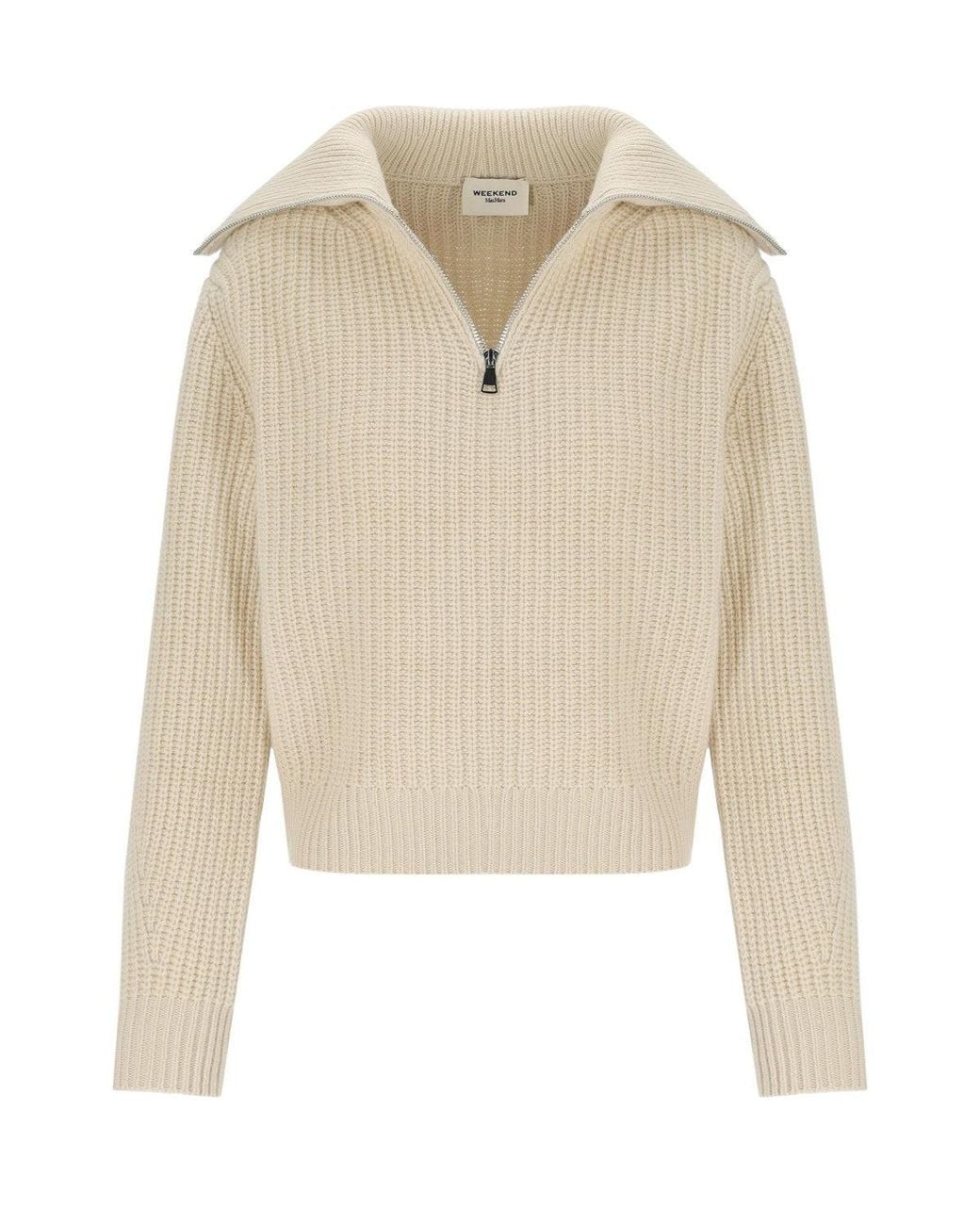 Weekend by Maxmara Natural Sweater Laser Cream