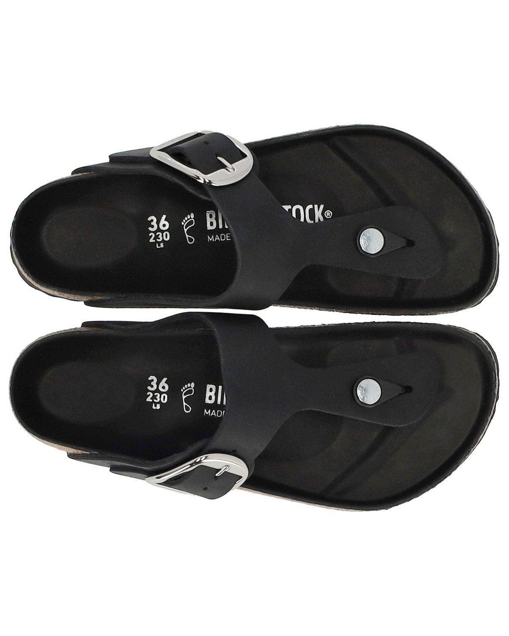 Birkenstock Brown Gizeh Big Buckle Thong Sandal