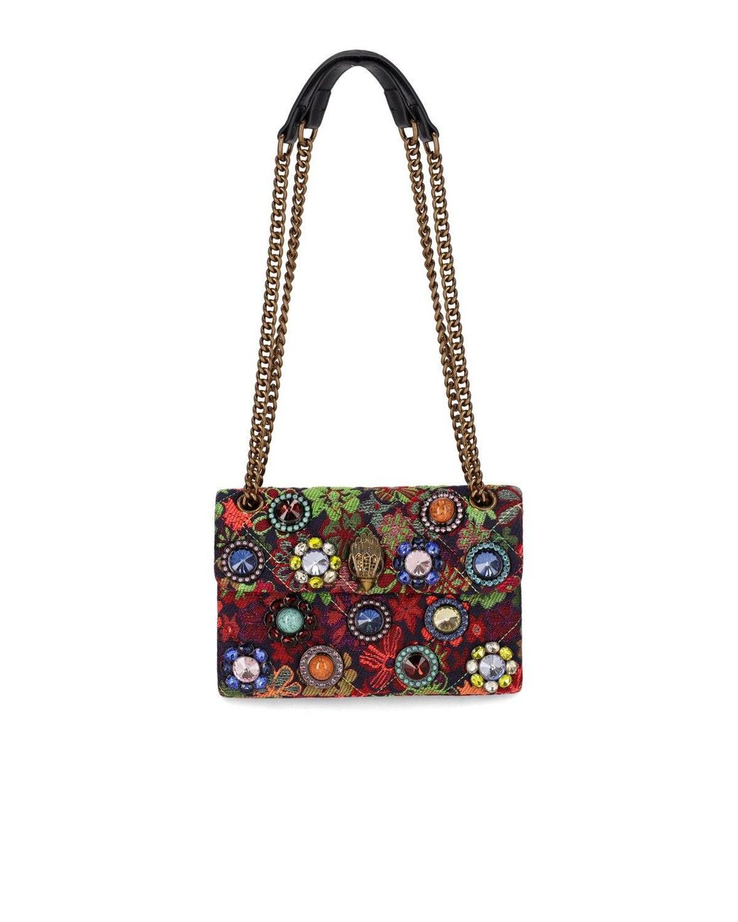 Kurt Geiger White Kensington Octavia Multicolour Bag