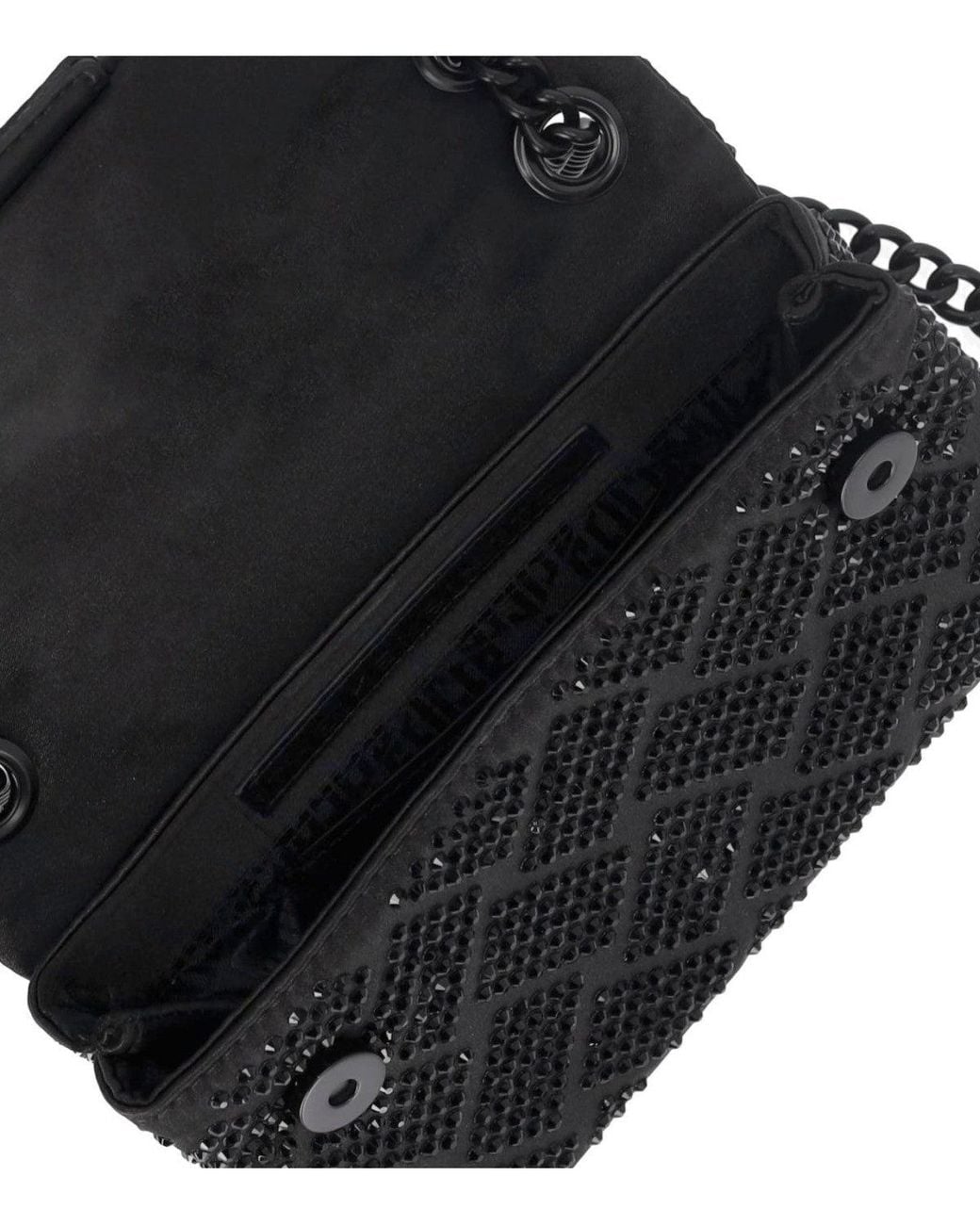 Kurt Geiger Black Mini Kensington Crossbody Bag