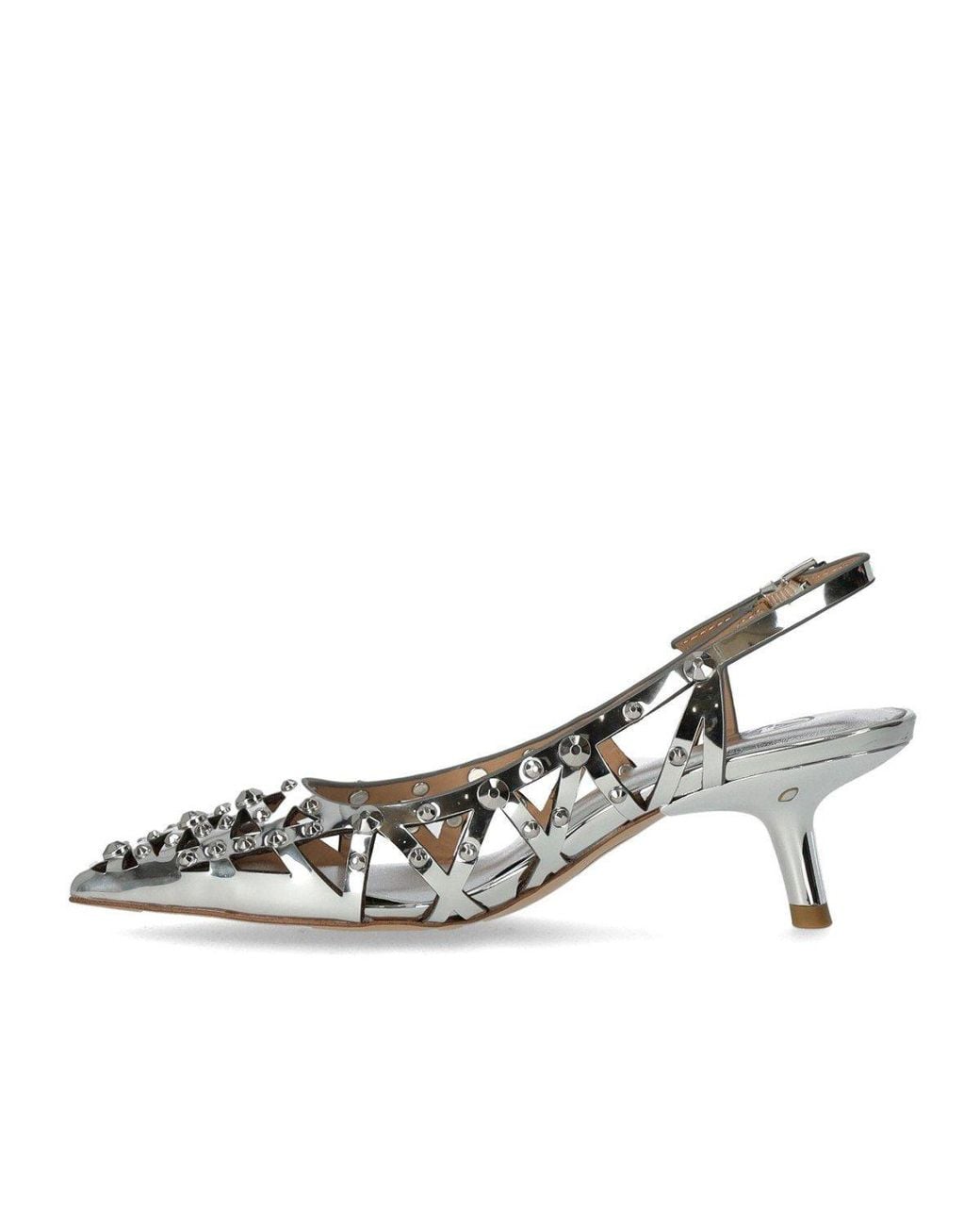 Décolleté Slingback Bizarre di Ash in Metallic