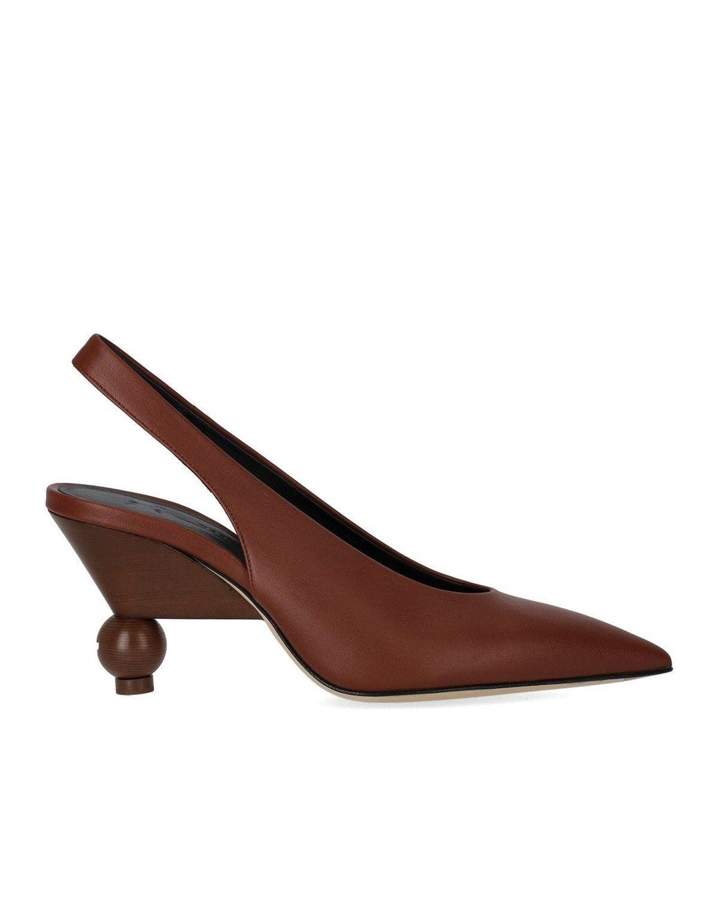 Weekend by Maxmara Brown Arito Slingback Pump
